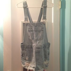 H&M x Coachella Overall Shorts