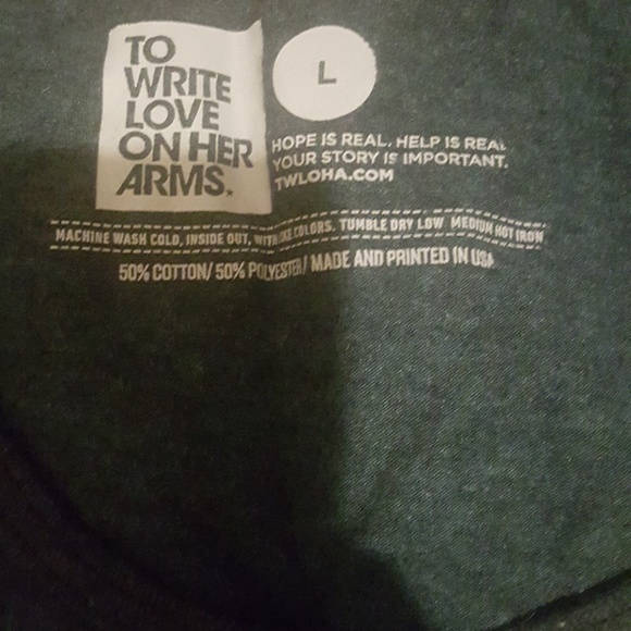 BRAND NEW - TWLOHA TANK. (FIRM on sale) - Picture 3 of 4