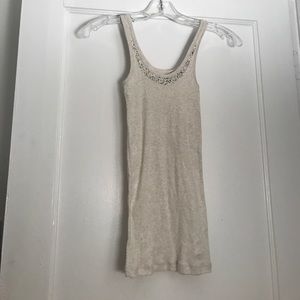 Cream Abercrombie tank