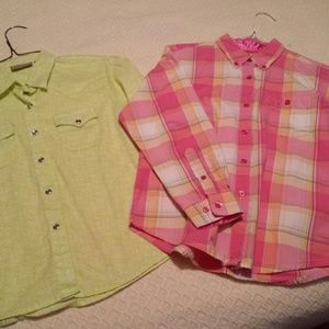 Wrangler and 20x Girls blouses size 10