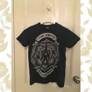 The Amity Affliction women's fitted band tee