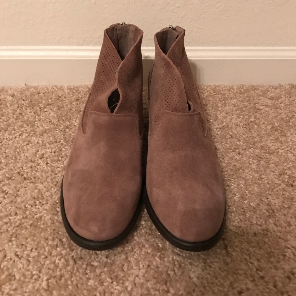 Tan Ankle Booties