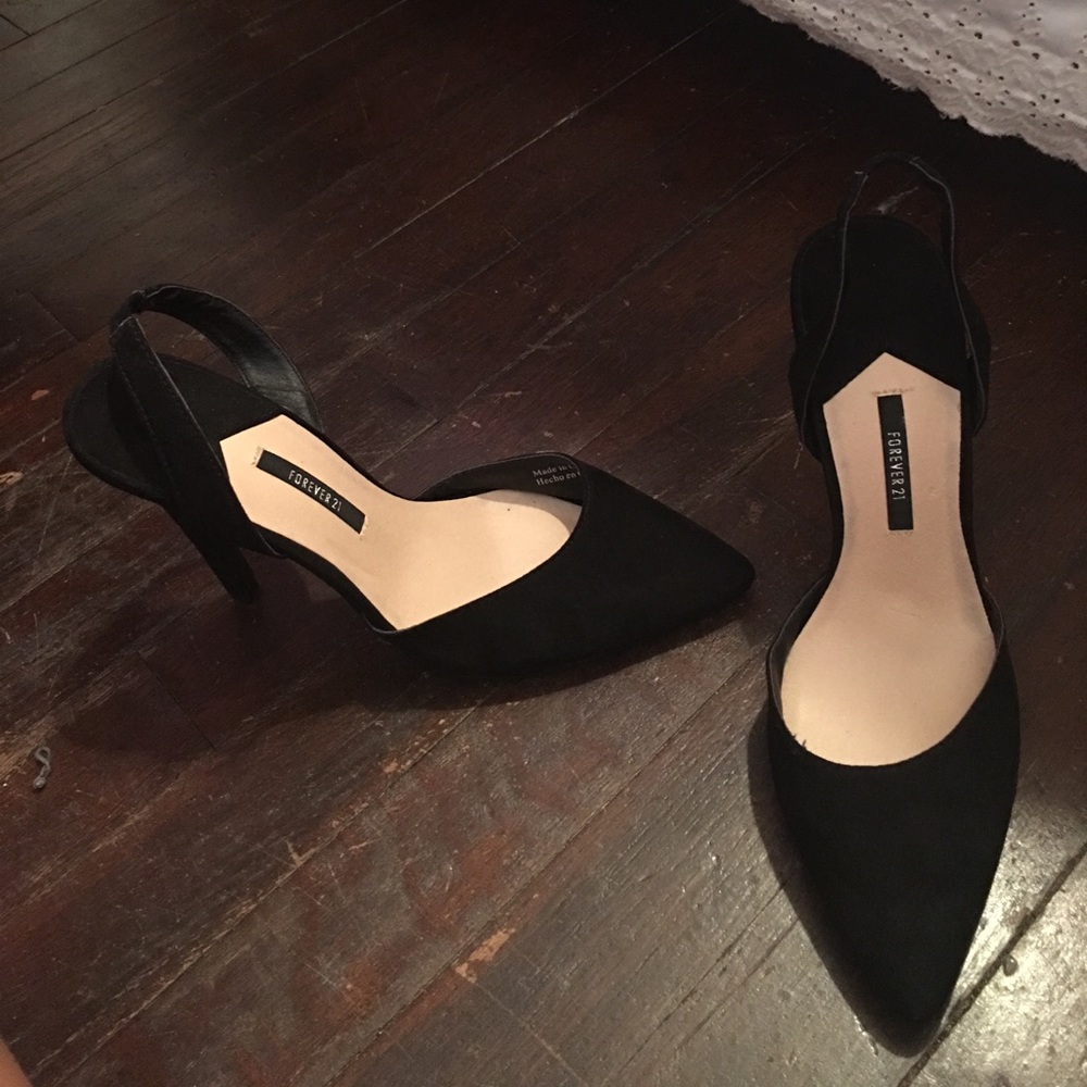 Black heels