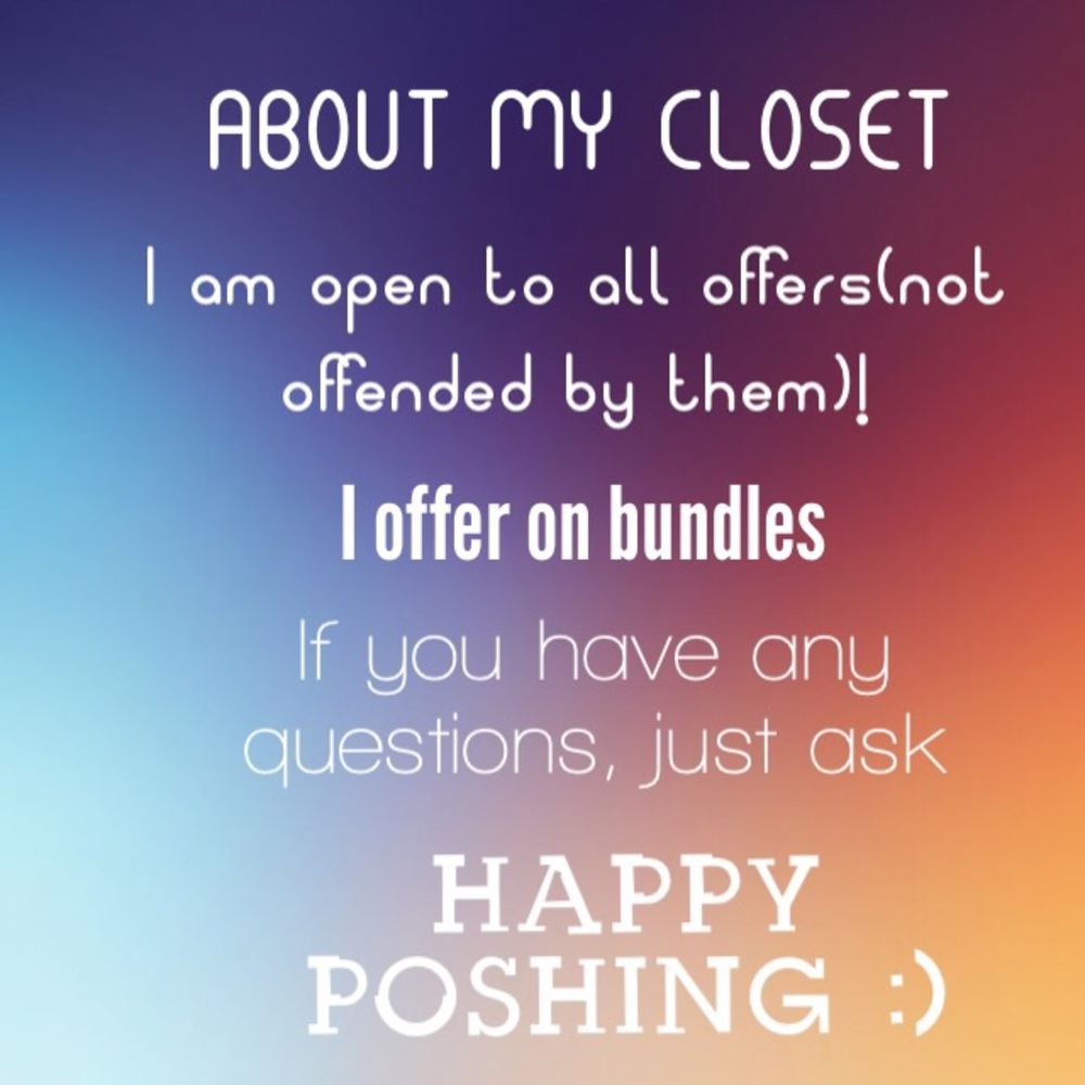 Closet info!