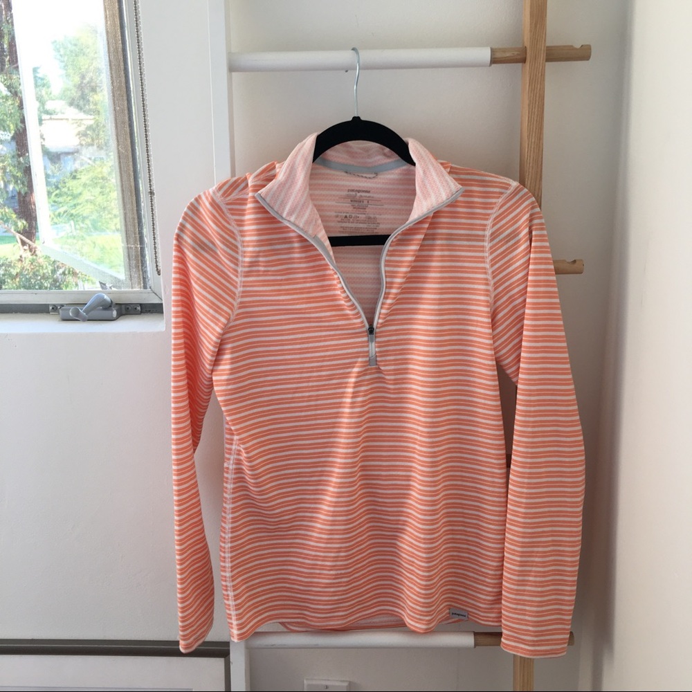 Patagonia polartec half zip long sleeve