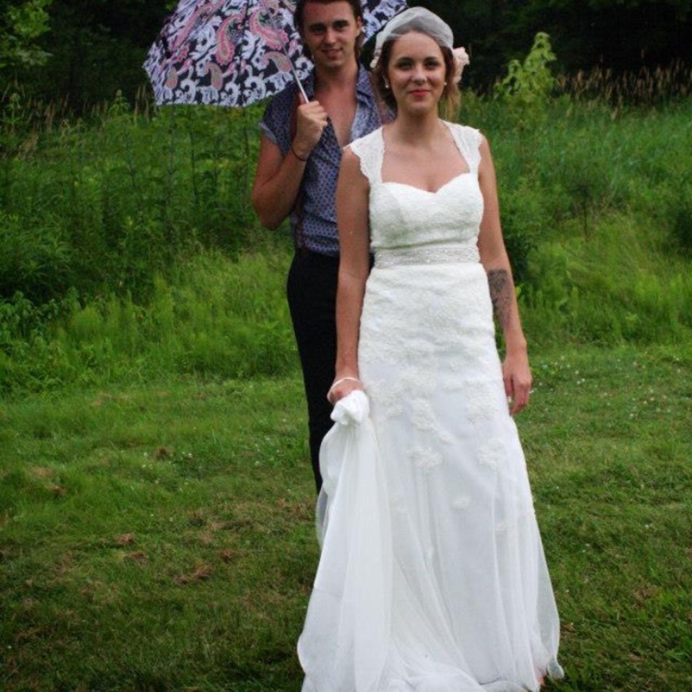 Davids bridal wedding gown