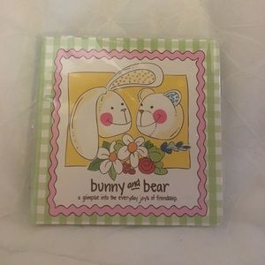 Bunny and Bear baby book