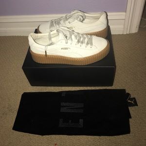 Fenty Puma by Rihanna Suede Creepers (wht oatmeal)