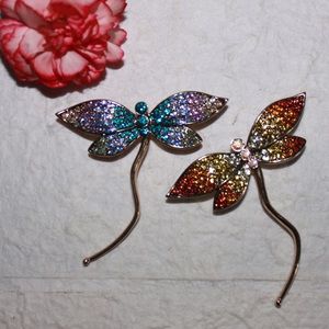 Swarovski Dragonfly Brooch