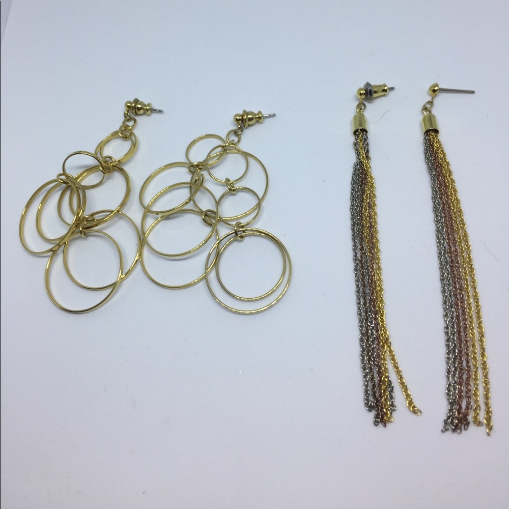 Vintage Costume Jewelry Dangle Earrings
