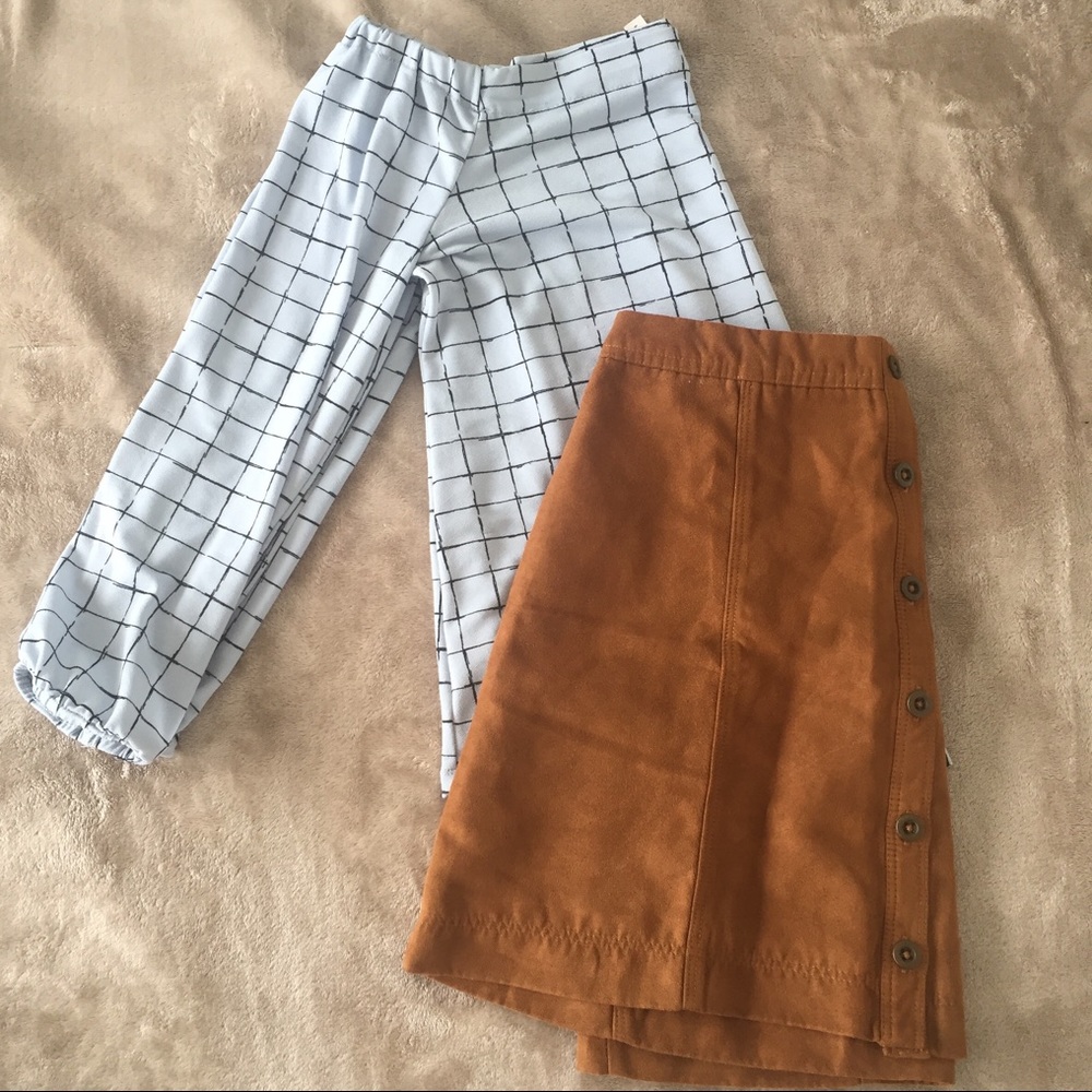 hco faux suede skirt
