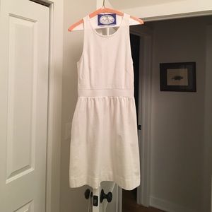 White, cotton Madewell tank dress