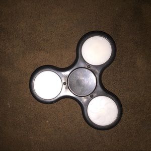 A light up fidget spinner