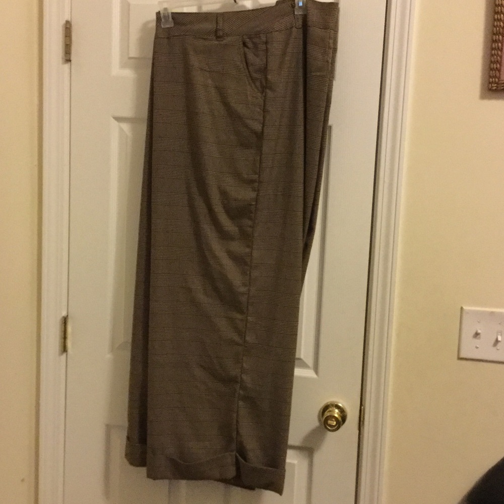 Big leg twill pants