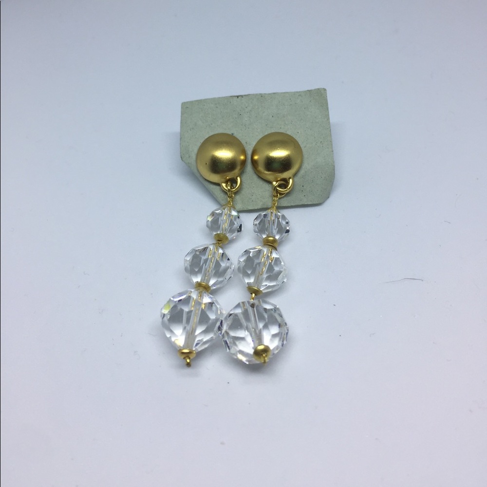 Vintage Crystal Earrings