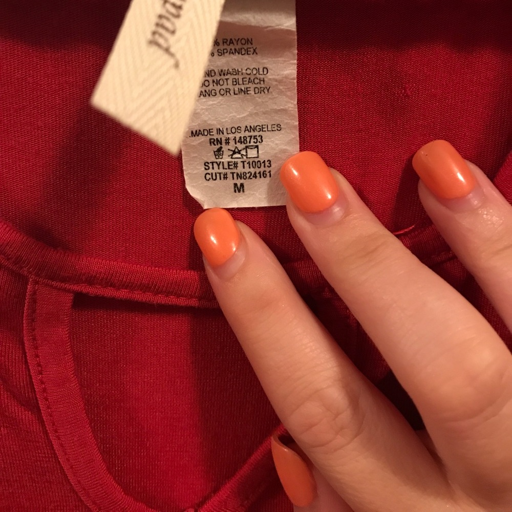 Red tie dye dress!!! Never worn! - Picture 3 of 3