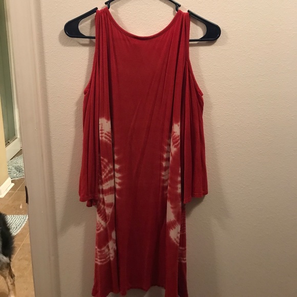 Red tie dye dress!!! Never worn! - Picture 2 of 3