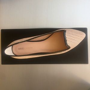 Sole Society suede loafers, new in box
