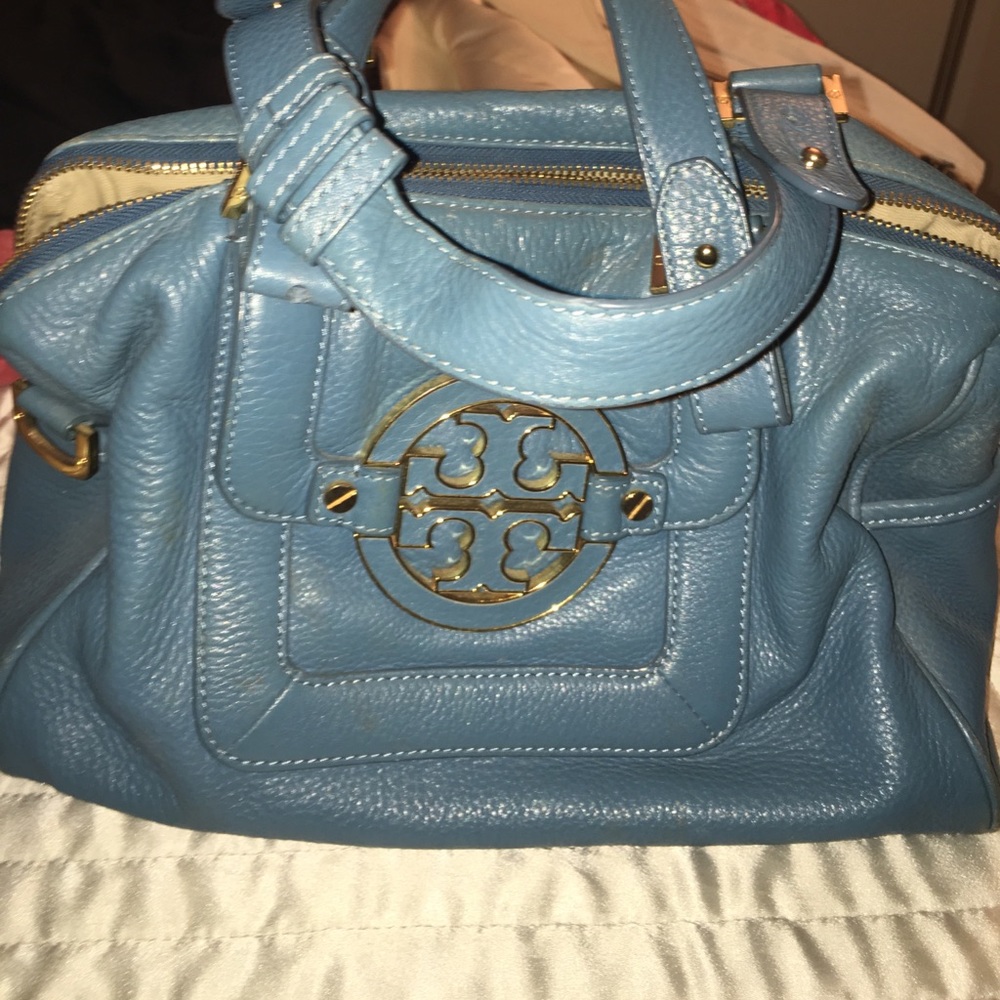 Blue Tory Burch bag