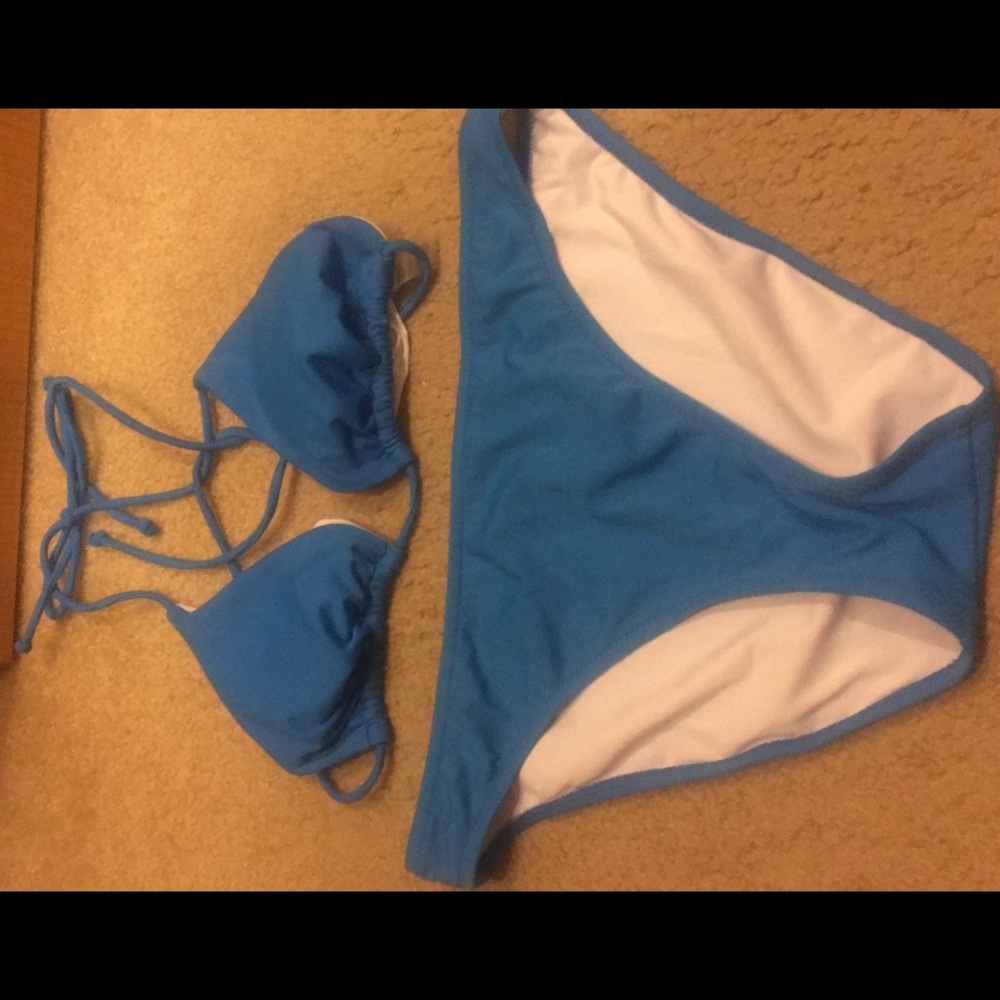 🎀SOLD OUT🎀. Large Blue Victoria's Secret Bathing Suit