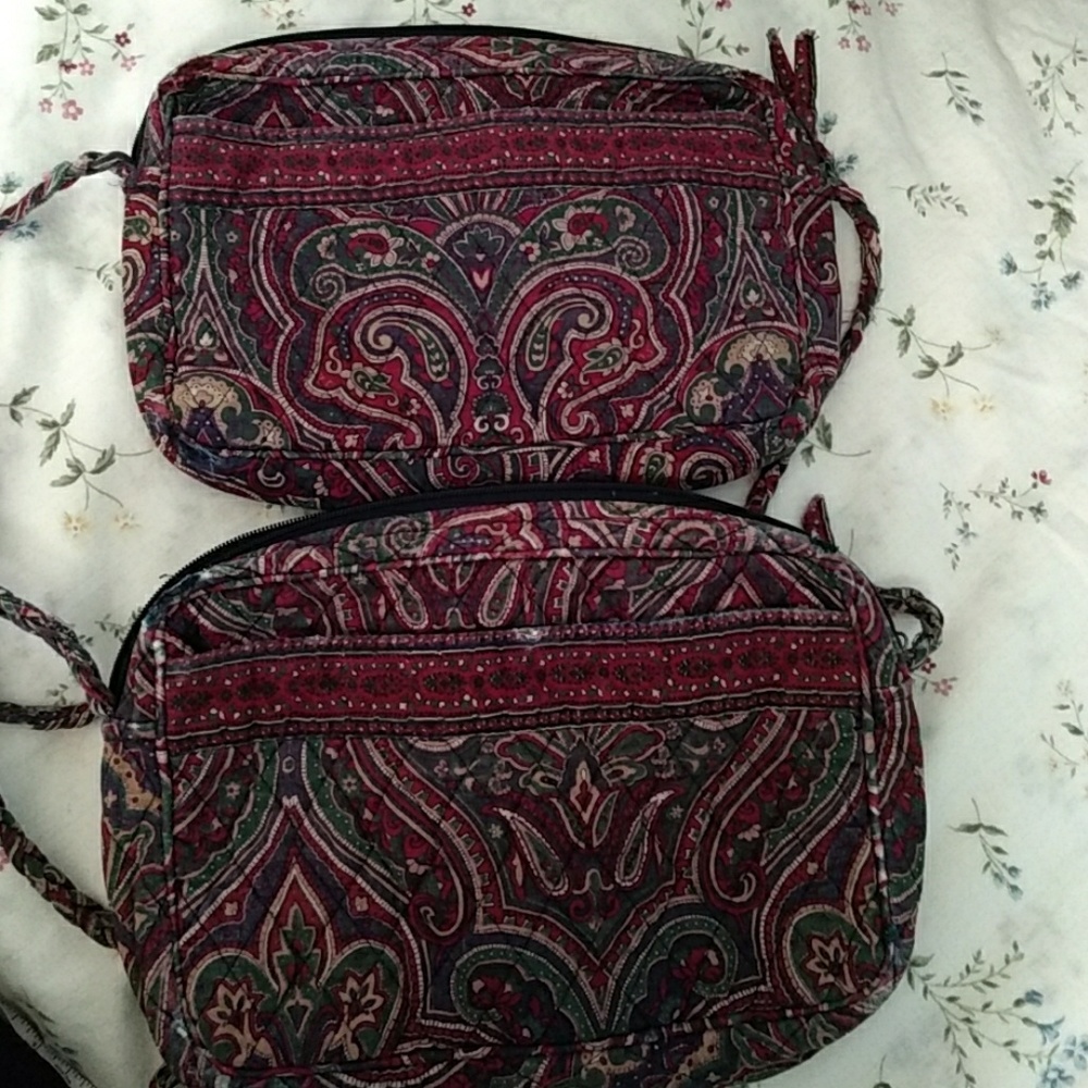 "Medallion" string crossbodies
