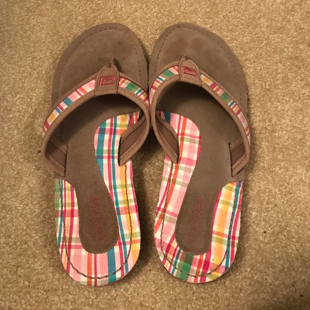 Sperry Topsider Multicolor Flip Flops