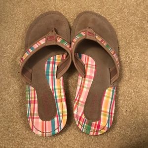 Sperry Topsider Multicolor Flip Flops