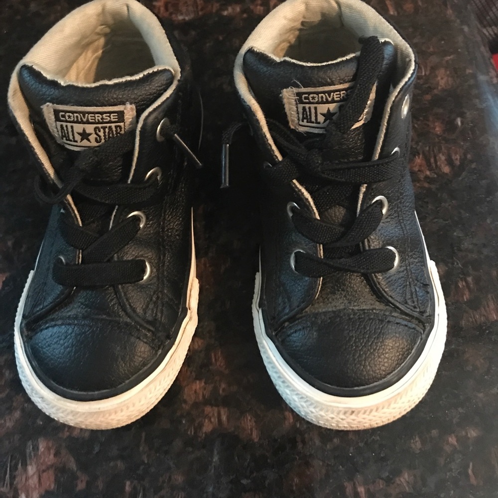 Converse leather midi shoe