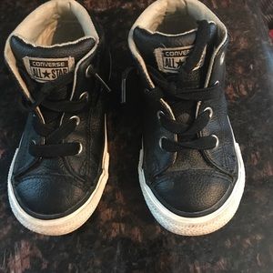 Converse leather midi shoe