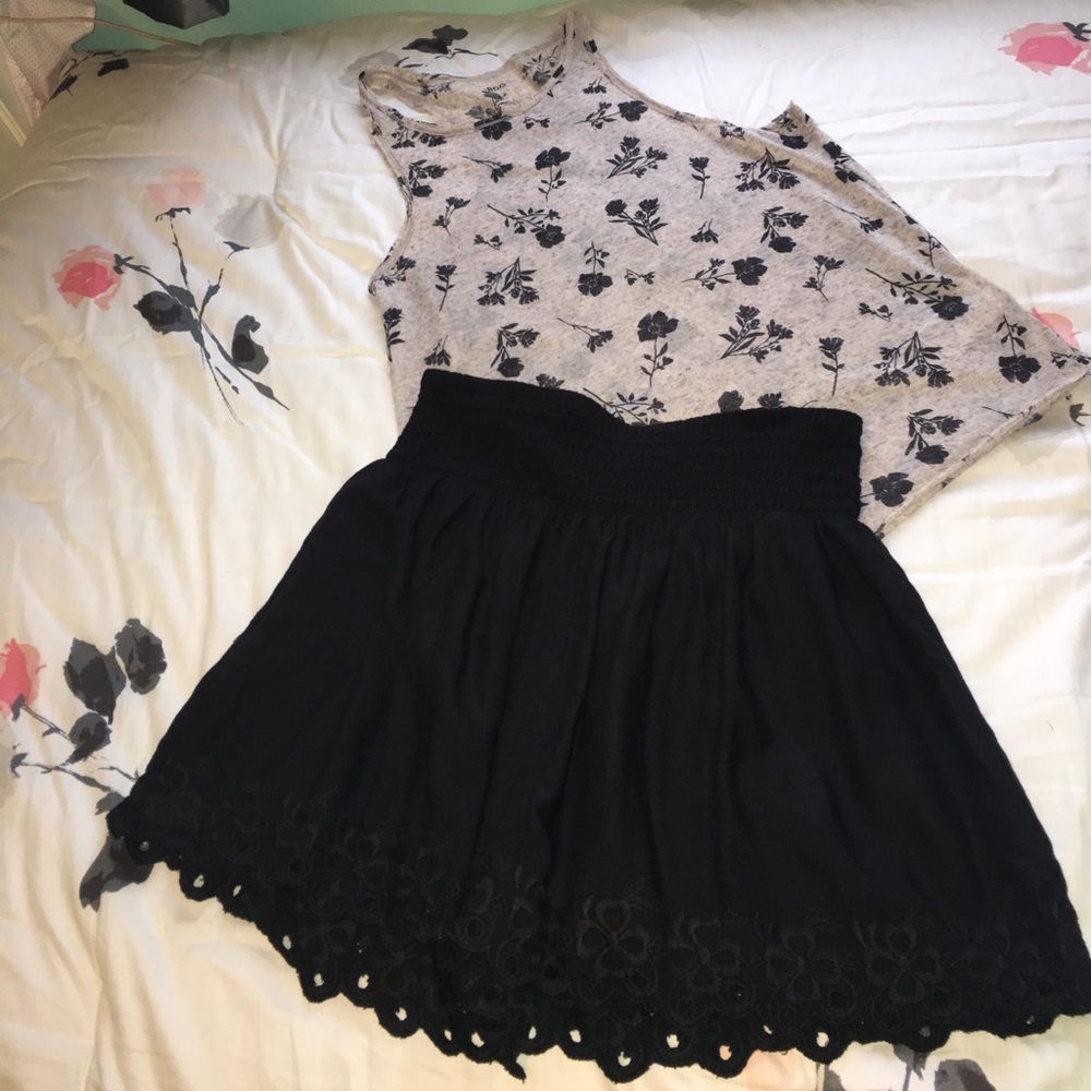 AMERICAN EAGLE FLOWY SKIRT🤩🔥💋