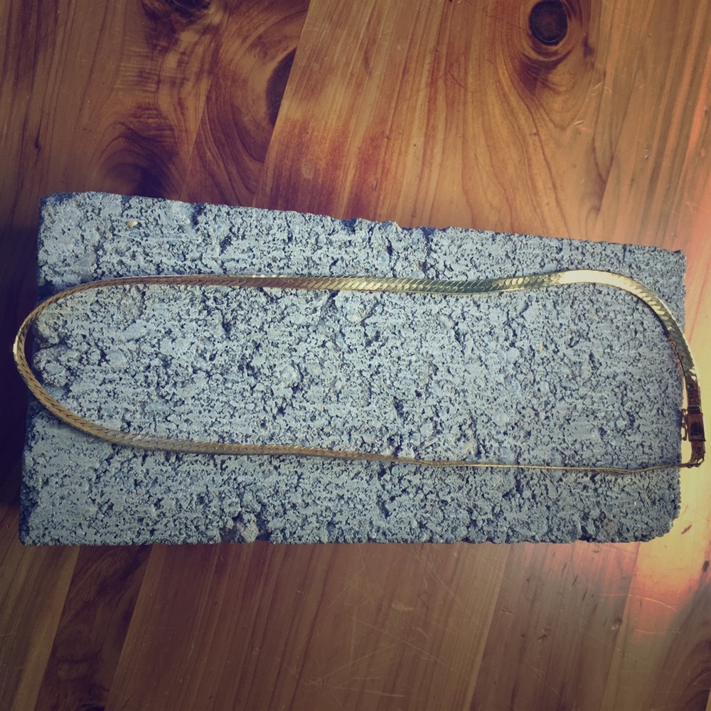 Gold Vintage chain necklace