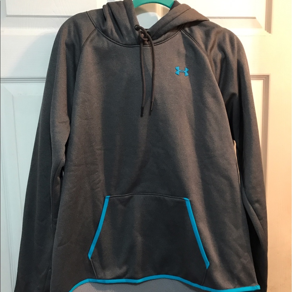 Gray UA hoodie