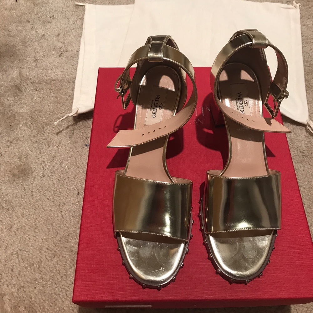 Rockstudded Valentino sandals