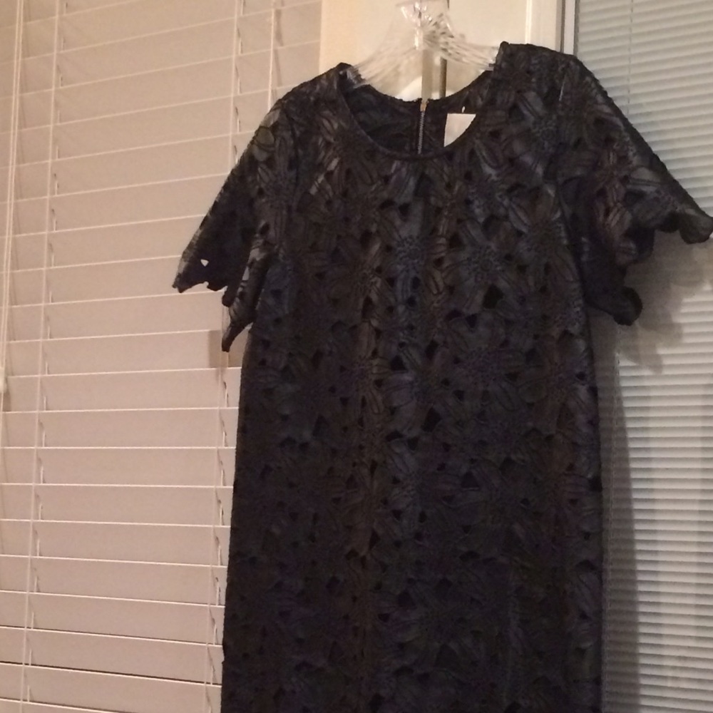 Mixed Material Embroidered Mini - image 2