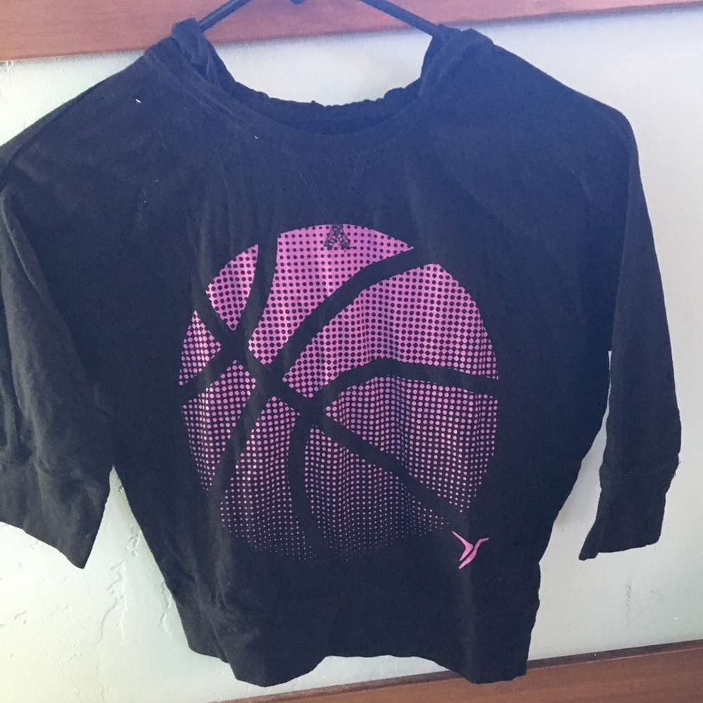Black Basketball T Shirt