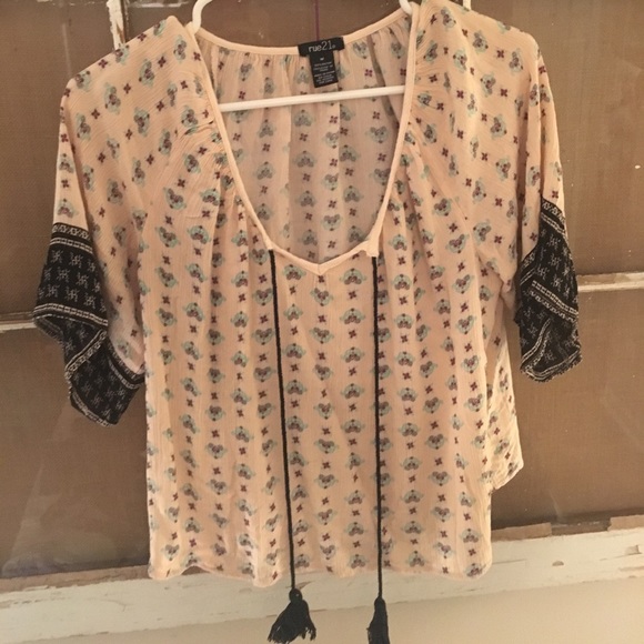 ☮️Boho top ☮️ - Picture 6 of 6