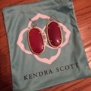 Kendra Scott Dark Red Danielles