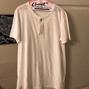 Vince Short Sleeve Henley Shirt