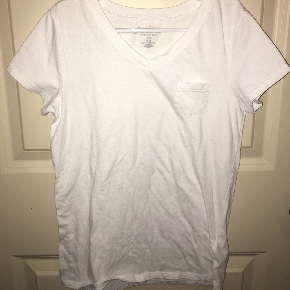 White Pocket Tee