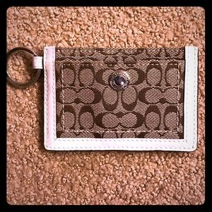 Authentic Coach ID/Key Ring