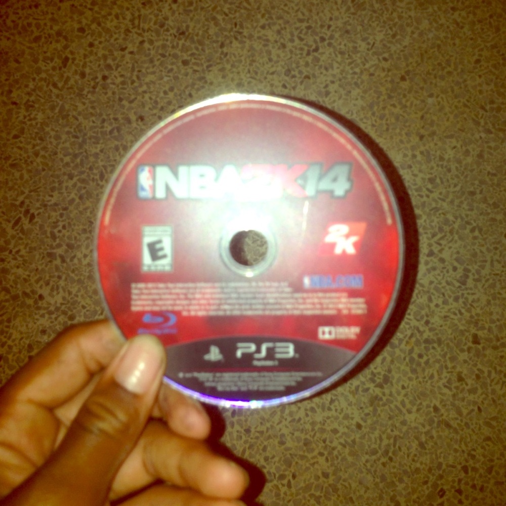 PS3 game disc
