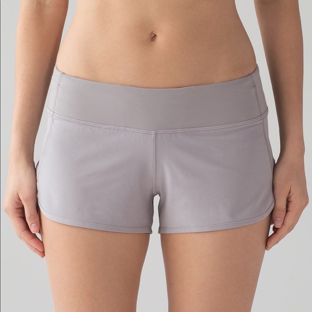 Lululemon DARK CHROME Speed Shorts