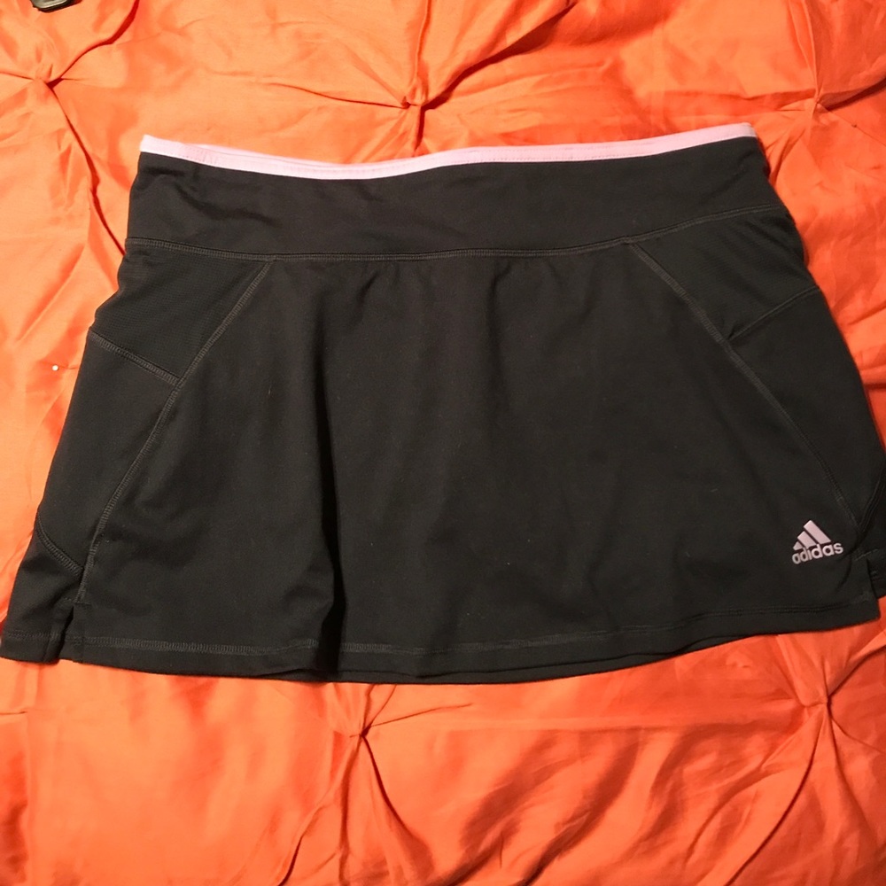 Gray Adidas skort