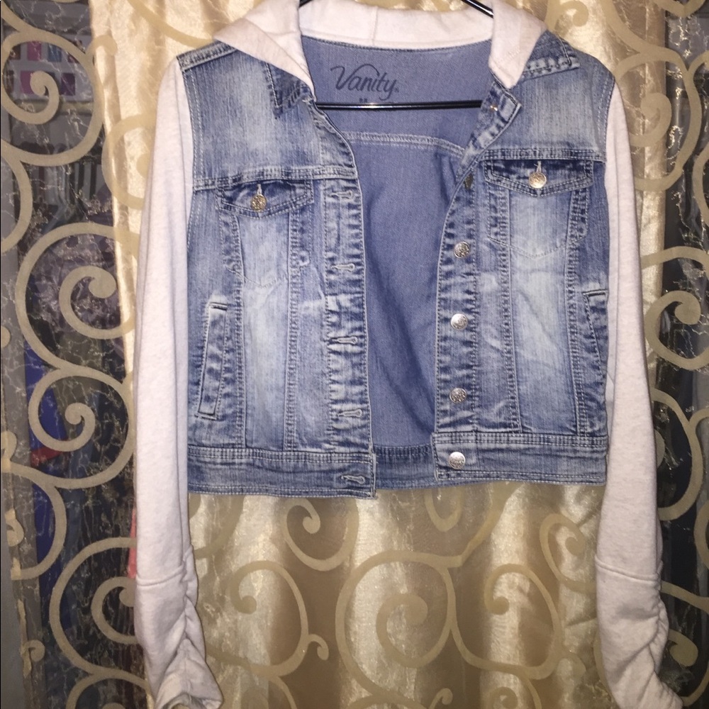 Denim vanity jacket