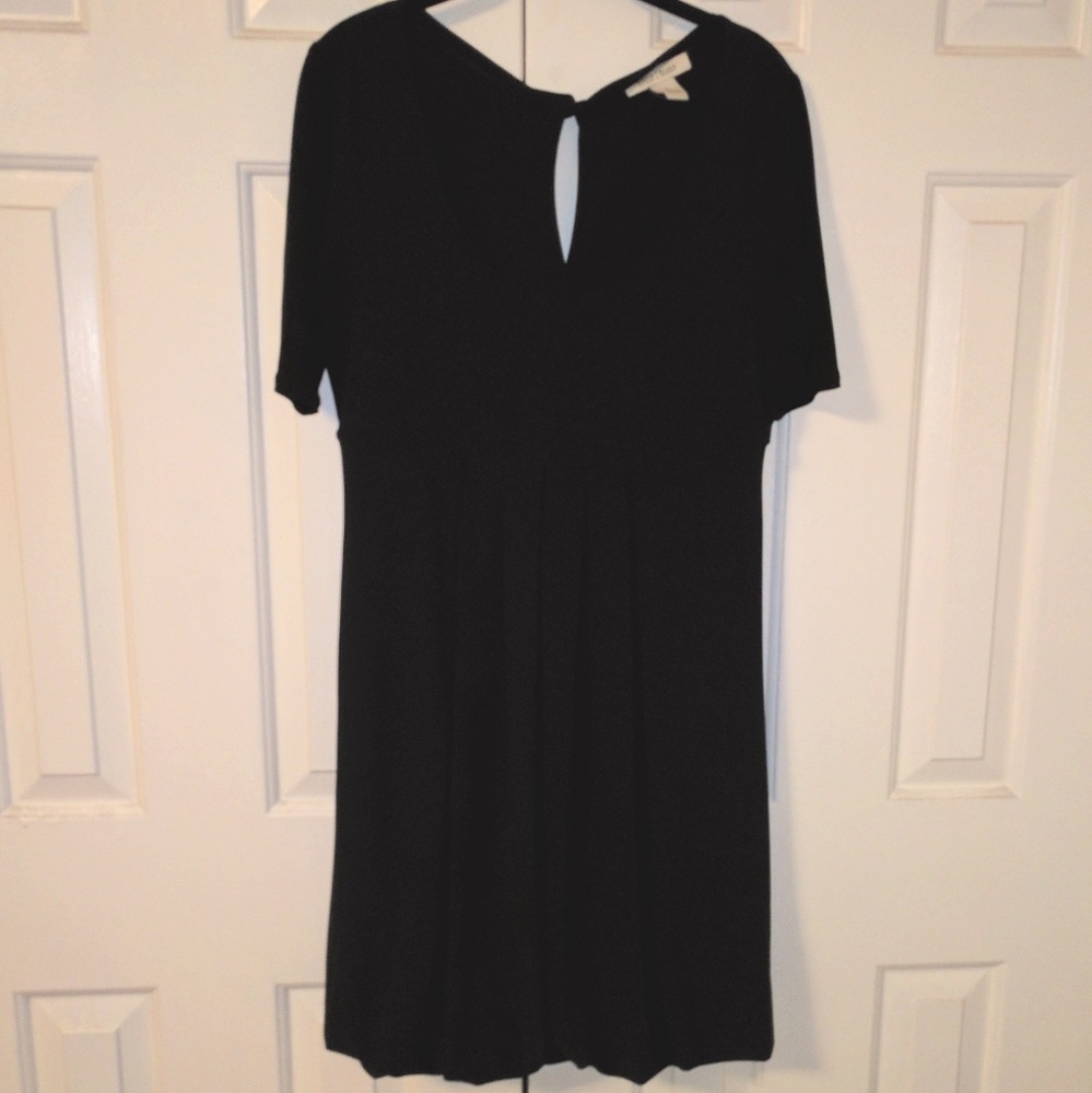 Large White House Black Market Short Sleeve Dress