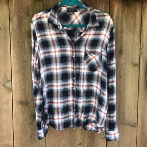 Aeropostale Blue Flannel