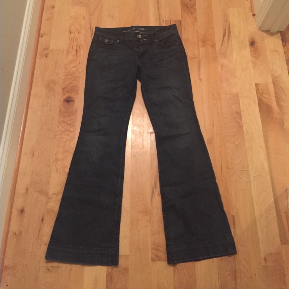 NWOT Loft "Modern Flare" jeans
