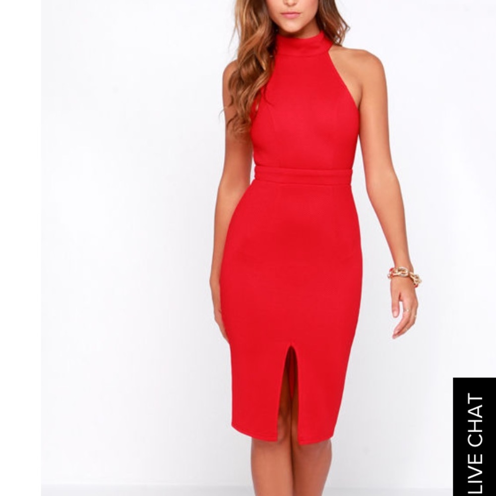 ❤️Lulu's Red Mini Dress😍🖤❤️