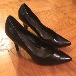Black Patent Pumps