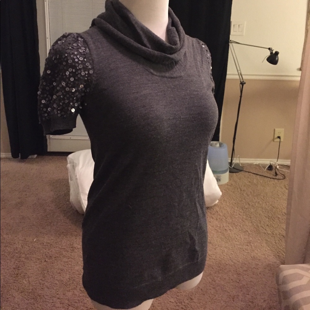 BCBG MaxAzria sequin sweater